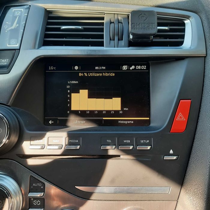 Nac navigatie Peugeot Citroen C5 DS5 cu Android auto