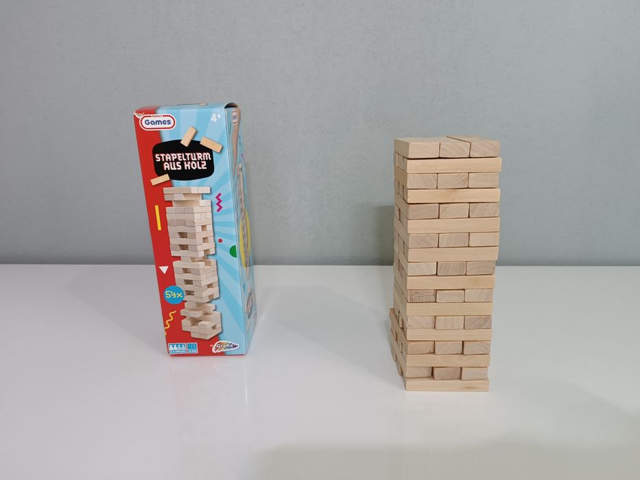 Класическа дървена игра Дженга