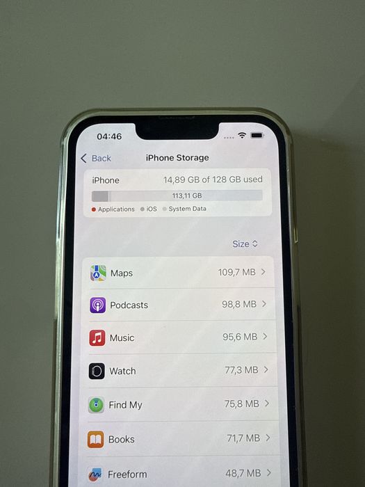 iPhone 13 spatiu 128GB
