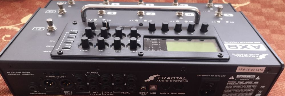 FRACTAL AX8 АМP  modeler