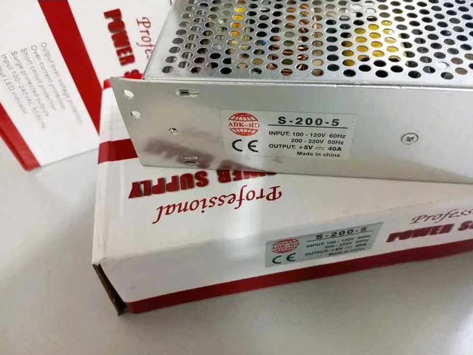 Блок питания 5 вольт 40 ампер 200 ватт