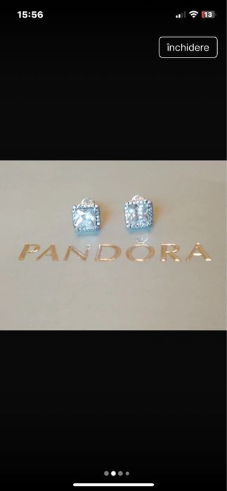 Cercei  Pandora s925  Elegance