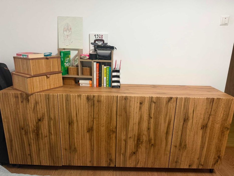 Product image Comoda 200 Tilderi, MIRJAN24, Stejar wotan, 201x83x42 cm