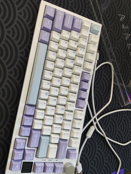 Клавиатура Ajazz AK820 Pro белая