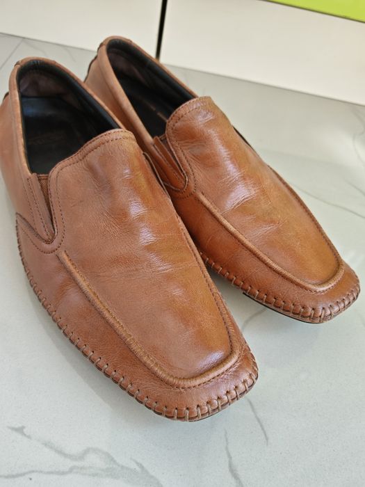 Mocasini Clarks, Piele Maro,  42.5