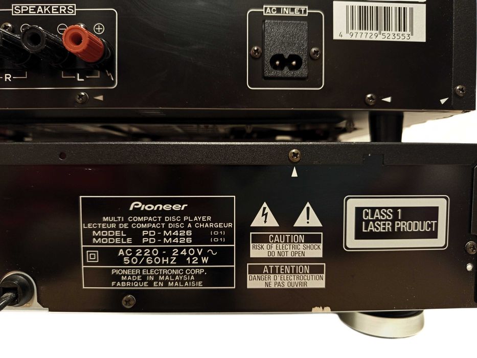 Pioneer Плеър PD-M426 + Усилвател A-109 Direct Energy