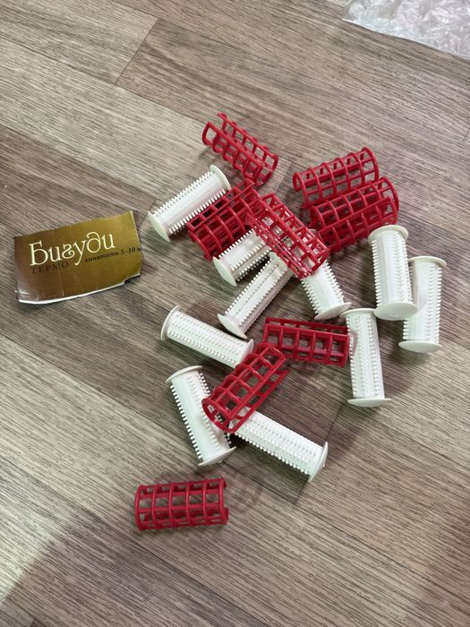Красные термобигуди для волос !!!