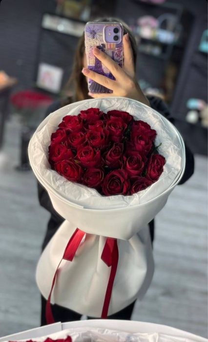 Букеты розы доставка цветов