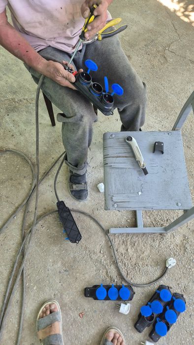 Кабел удленител калын резиновый