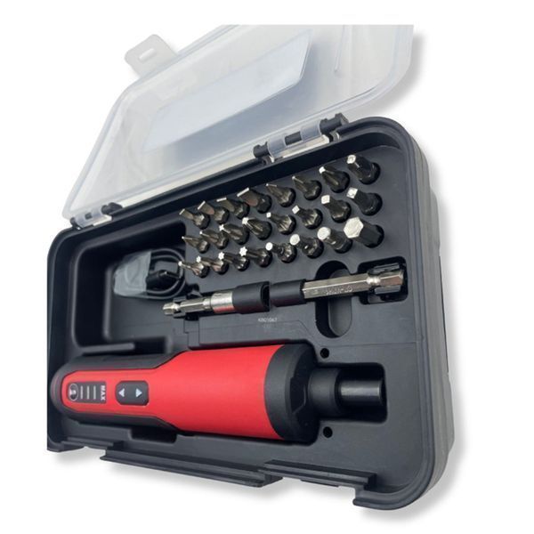 Комплект електрическа отвертка с акумулатор 3.6v с 27 сменяеми глави k