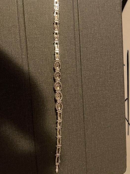 Brățară aur alb 750-18k,gramaj 18,90gr