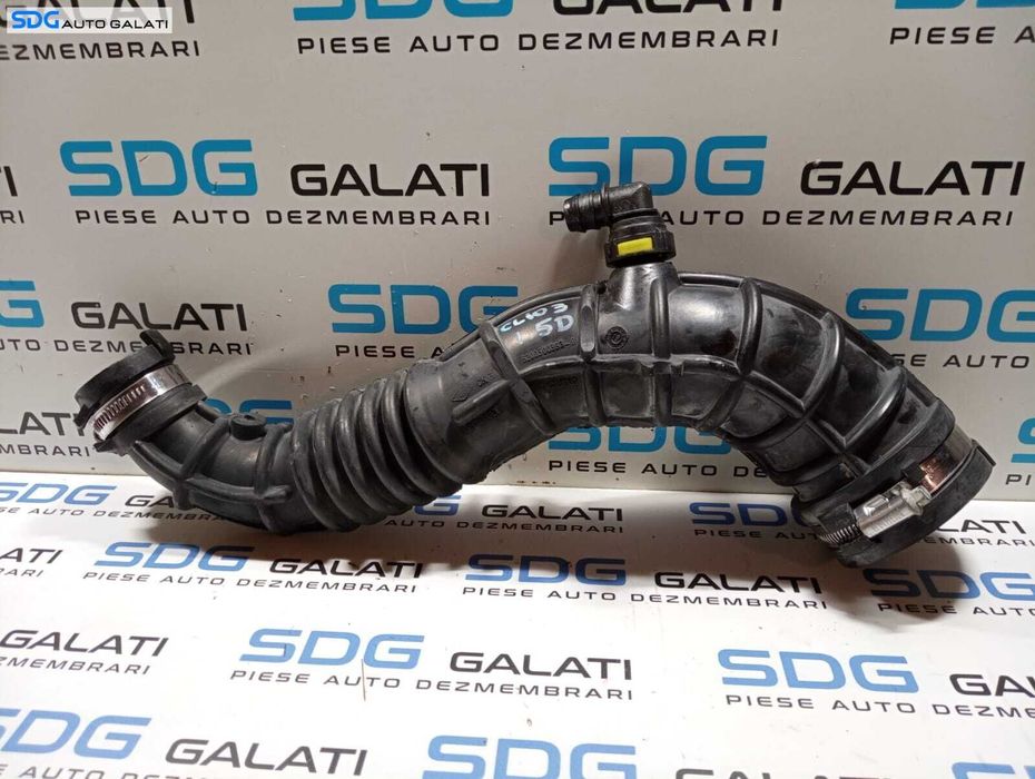 Furtun Conducta Tub Tubulatura Presiune Aer Turbo Turbina Turbosuflanta Intercooler Renault Clio 3 1.5 DCI 2005 - 2014 Cod 8200500383 8200500383-B [M4281]