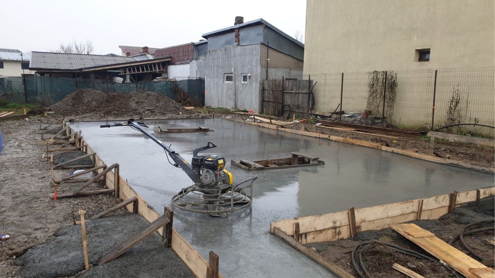 Turnari beton finisat mecanic elicopterizat