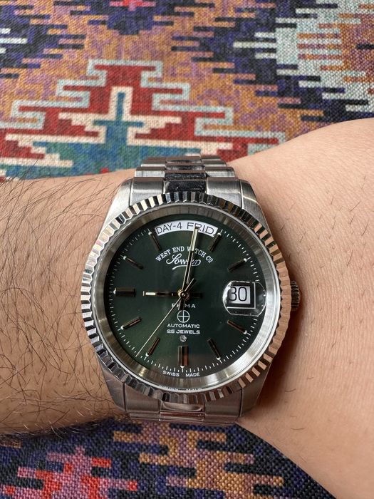 Watch-West end co 25 jewels automatic