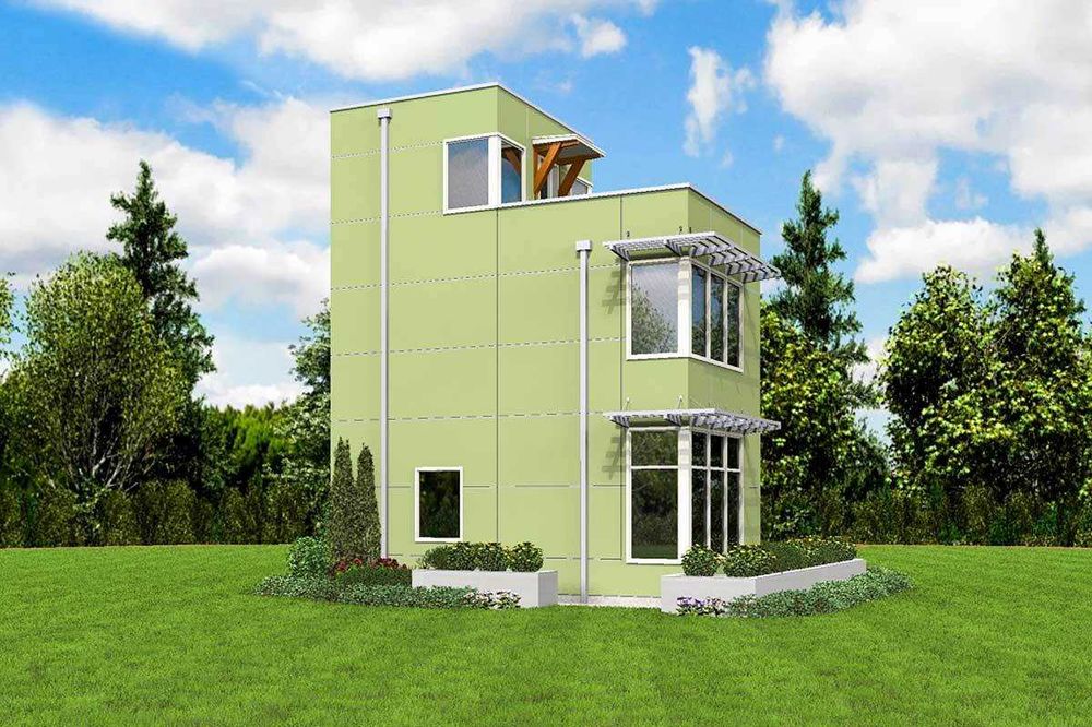 Сглобяеми къщи, Преместваеми, Модулни, Преносими Жилищни - 80м2 Кредит