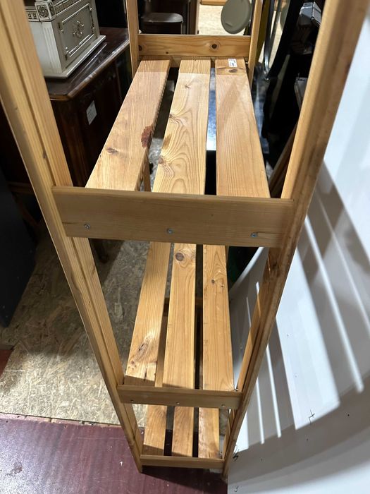 Etajera din lemn masiv; Raft de lemn; Dulap cu polite