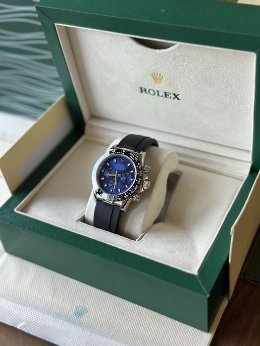 Rolex Daytona Cosmograph Blue Rubber Strap 40 mm