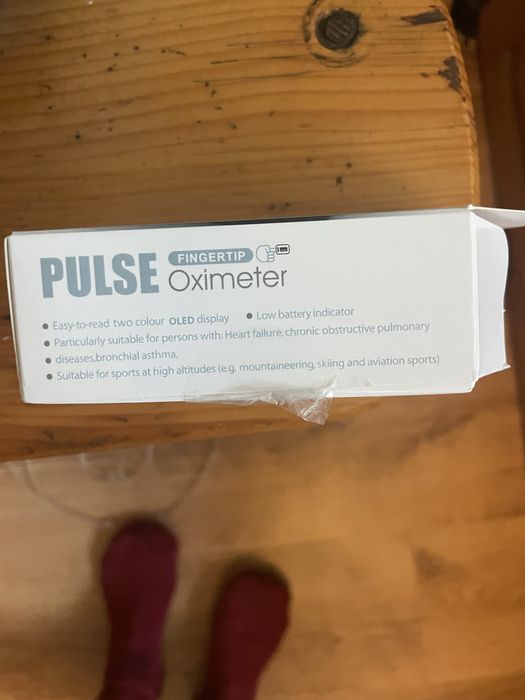 Оксиметър/пулсиметър за пръст