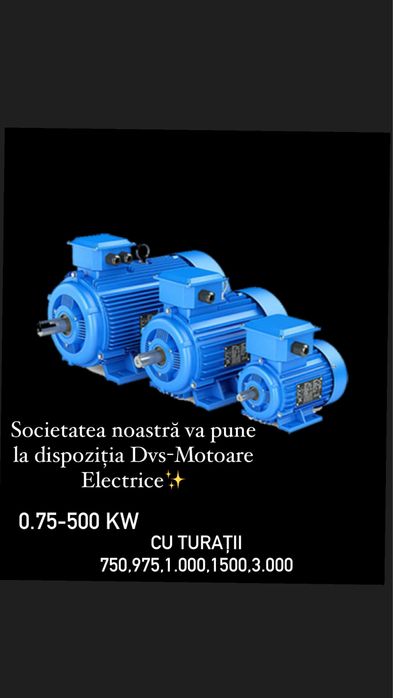 Motoare electrice trifazate