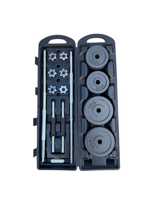 Комплект дъмбели и лост 50 кг