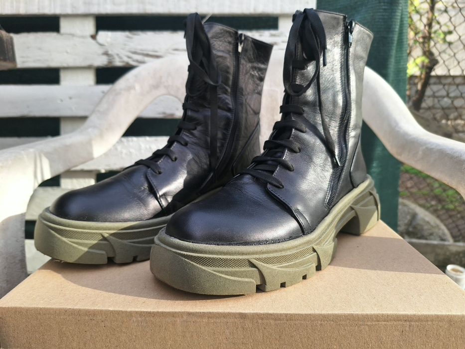 Боти естествена кожа