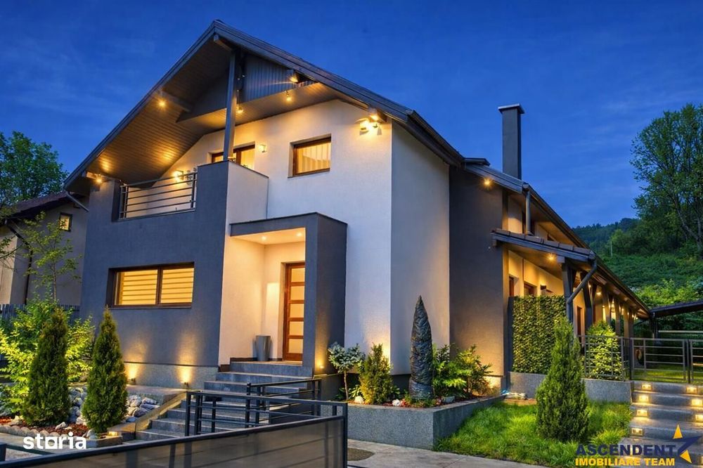 Locuinta eleganta cu arhitectura distinctiva, in zona premium – Liveze