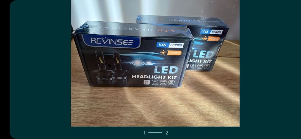 Leduri Bevinsee v45 & Novsight Premium h7, h8,H9,H11, hb3, hb4