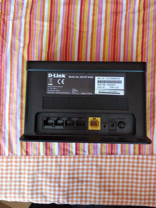 Безжичен рутер D-Link GO-RT-N300