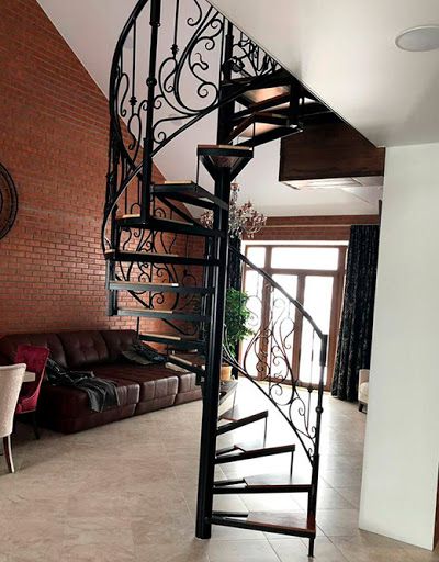 Temir Zinalar. Aylana Zinalar.