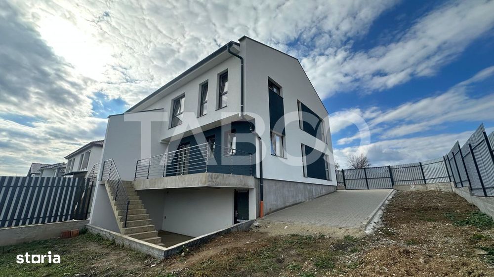 Casa de tip Duplex 4 camere  Comision 0 teren liber 230 pivnita Sibiu