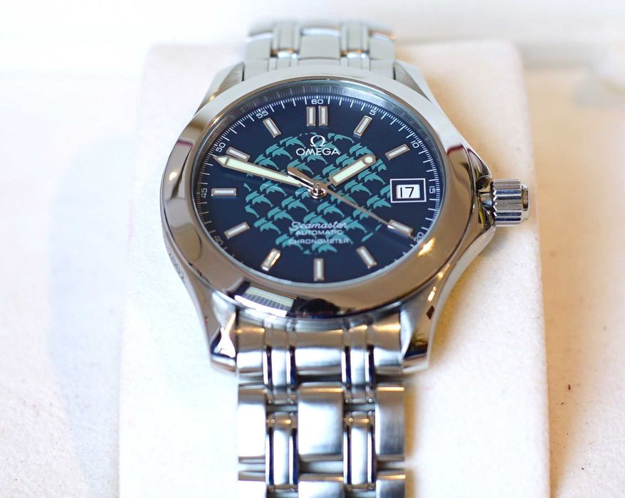 Omega Seamaster 120m Jacques Mayol Limited Edit ceas Automatic barbati