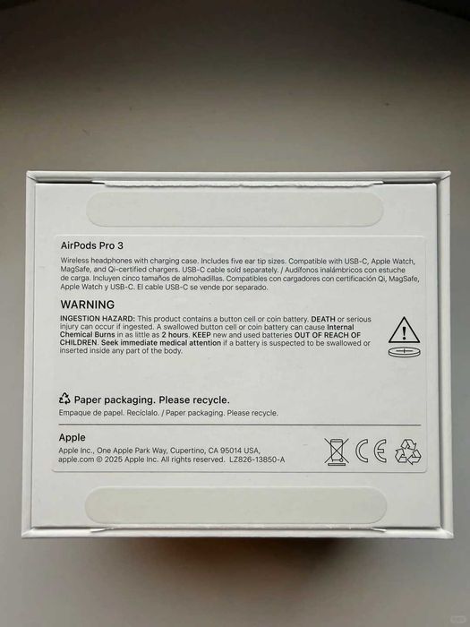 Casti Wireless AirPods Pro 3 | Noise Cancelling | Livrare Rapida