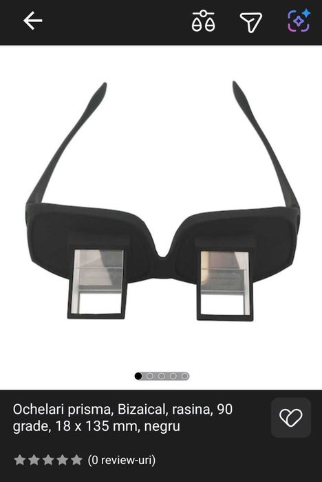 Ochelari de citit din pat – Lazy Glasses cu prismă 90° (super utili)
