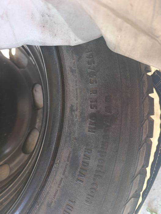 Резервна гума с джанта за Голф 4, 195/65 R15 Отлично състояние!