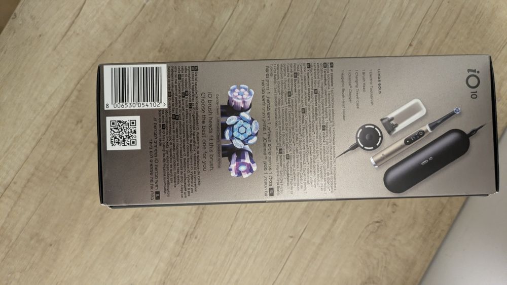 Oral-B iO 10 – Lunar Gold
Periuță electrică premium, 100