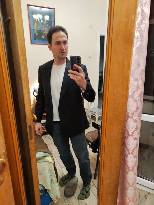 Пиджак кэжуал почти новый