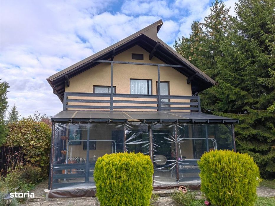 Vila de vanzare Brebu Prahova – S+P+1+M, curte generoasa, Comision 0