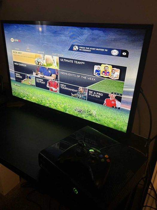 Конзола Геймърска Xbox 360 Elite почти като Xbox one