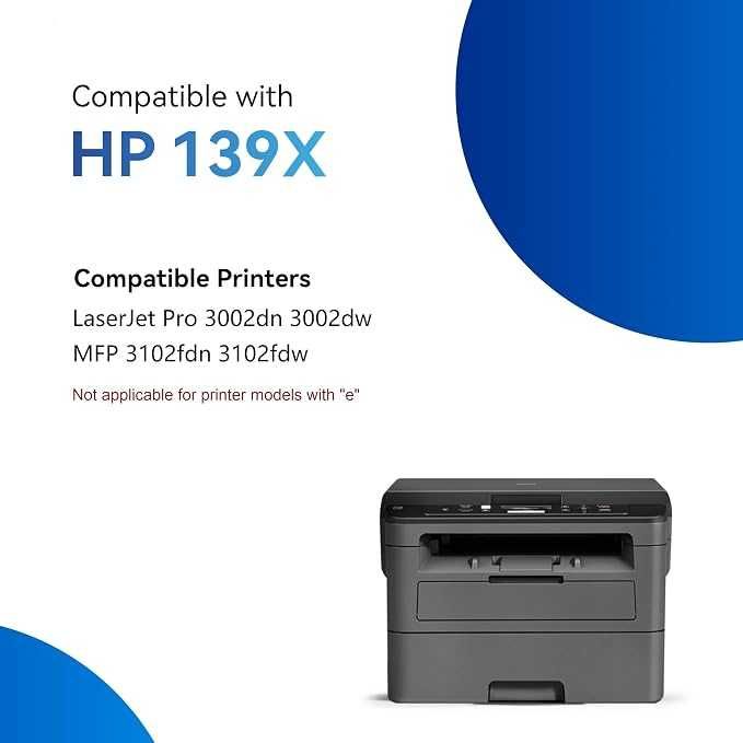 Toner negru 139X (cu cip)