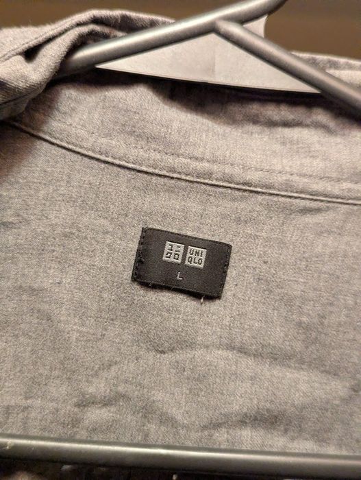 Рубашка мужская Uniqlo