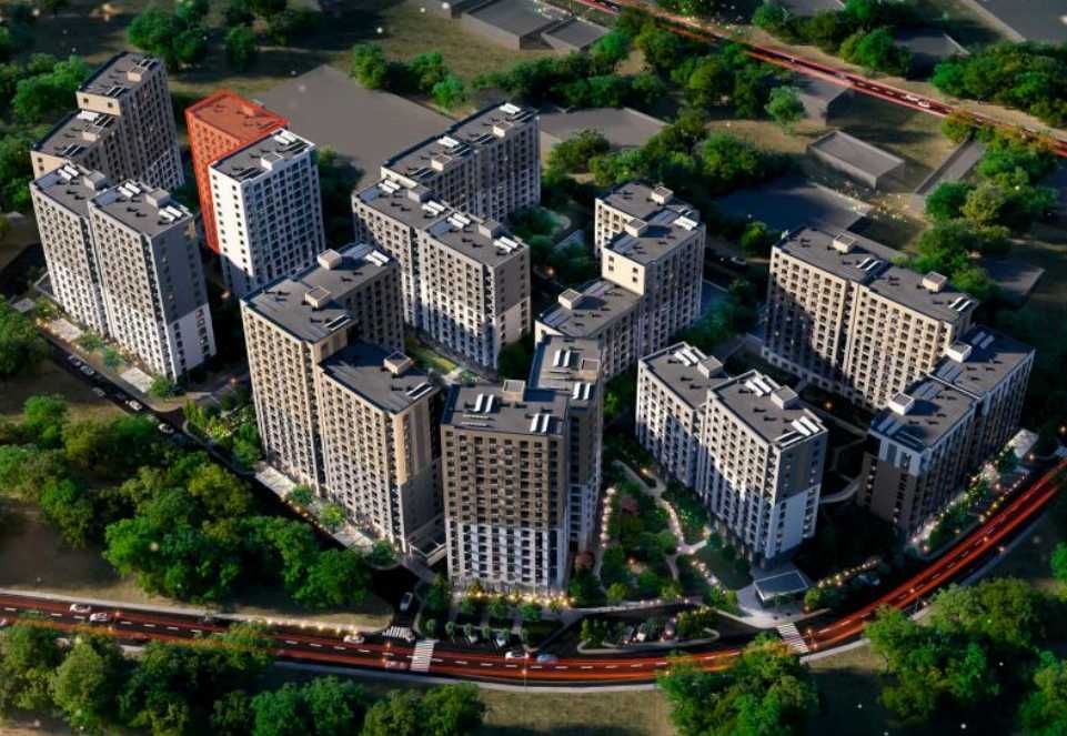 ZAMON 3-1 | 1-ком 38м² | 2 этаж | РЯДОМ МЕТРО • kw89