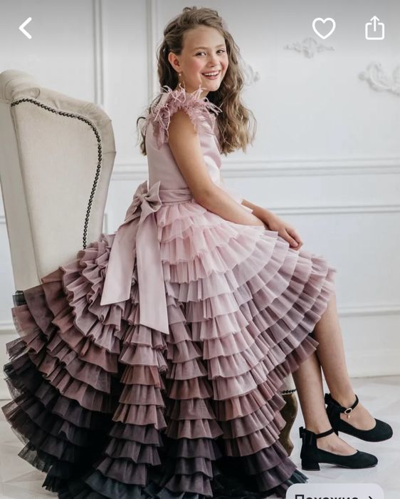 Платье на девочку 6 лет