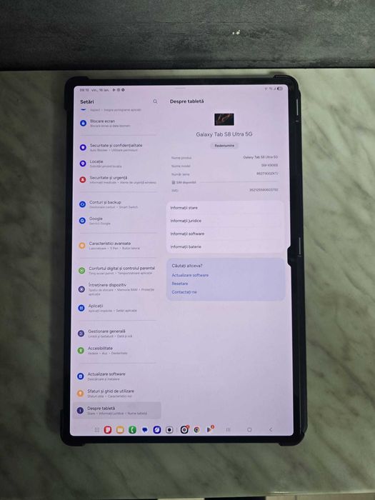 Samsung Tab S8 Ultra 5G 14.6" 128/8 GB Ram Bmg Amanet 99413