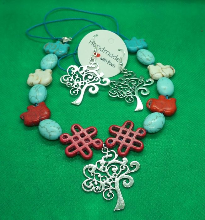 дамски гривни, гердани, обеци, ключодържатели