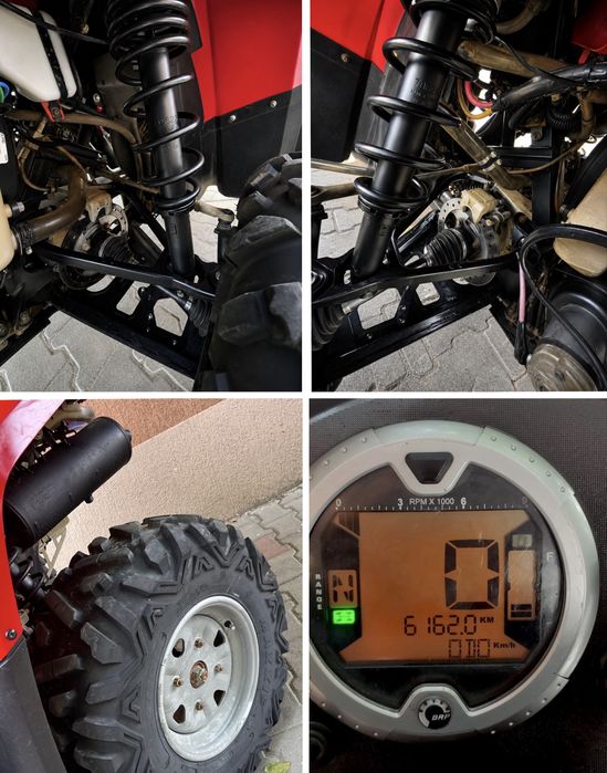 Atv Can Am Outlander 800cc R 4x4 2009 /Face-Lift / Recent adus din Germania  / 6160km / Impecabil ! (Bombardier)