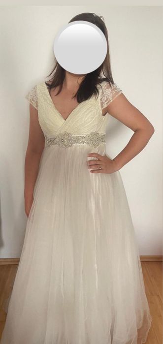 Rochie mireasa_cream