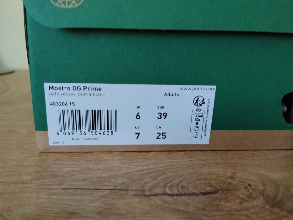 Маратонки  Puma Mostro Og Prime Жълт