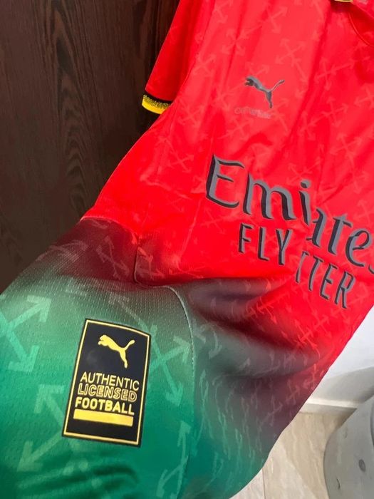 Tricou Ac Milan Puma x OffWhite nou S M L Xl