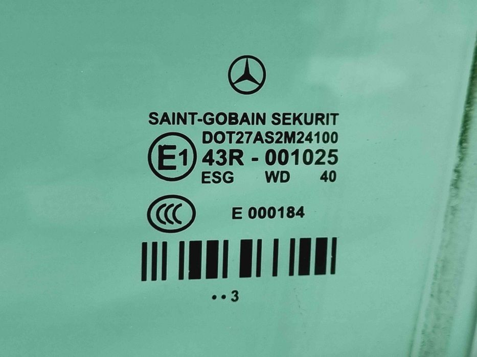 Geam usa stanga spate Mercedes Clasa E (W212) Facelift AMG [Fabr 2009-