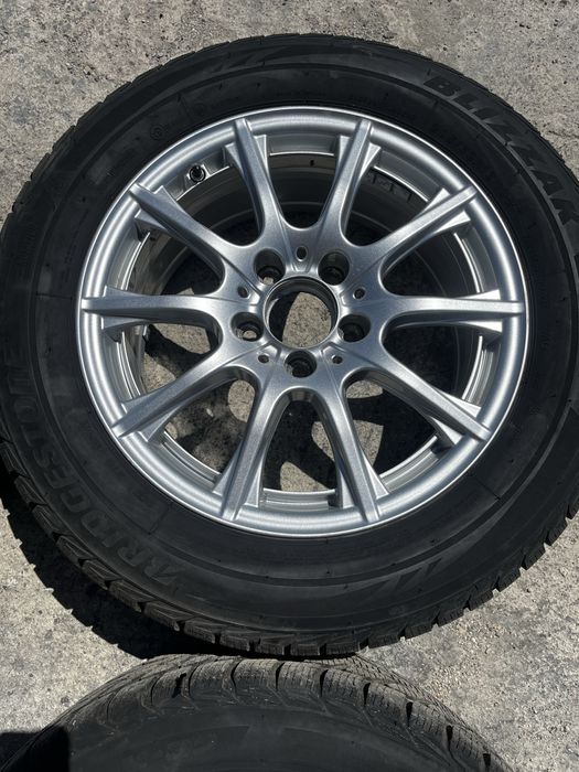 Оригинални джанти за Mercedes 16" с нови зимни гуми